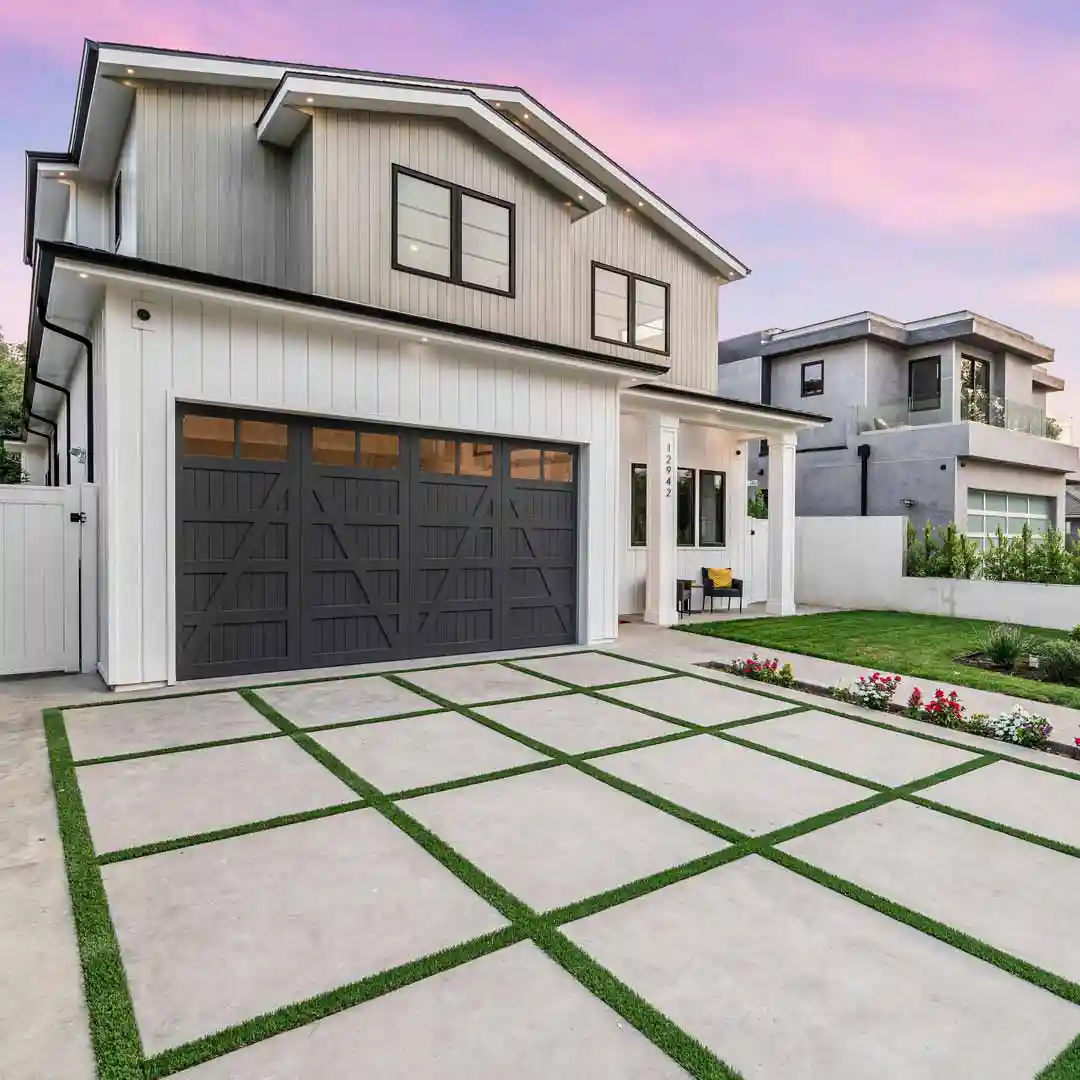 Driveway of a home